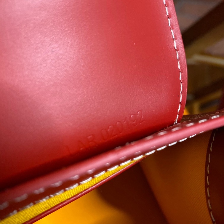 Goyard Saigon Mini Bag Red Ss2022