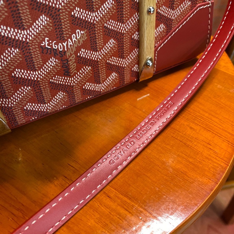 Goyard Saigon Mini Bag Red Ss2022
