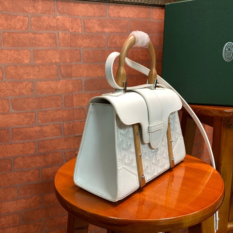 Goyard Saigon Mini Bag White Ss2022