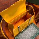 Goyard Saigon Mini Bag Yellow Ss2022