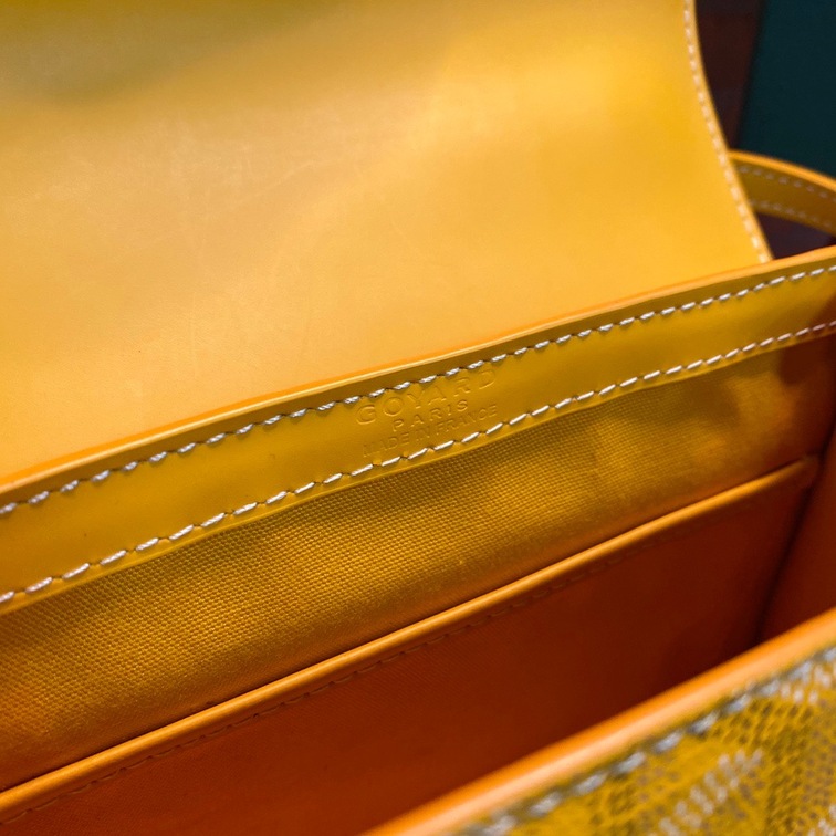 Goyard Saigon Mini Bag Yellow Ss2022