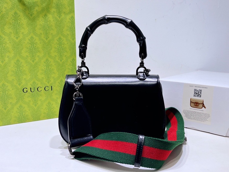 Gucci Bamboo Handbag Black Ss2022