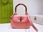 Gucci Bamboo Handbag Pink Ss2022