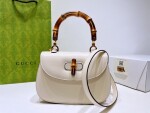 Gucci Bamboo Handbag White Ss2022