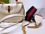 Gucci Bamboo Handbag White Ss2022
