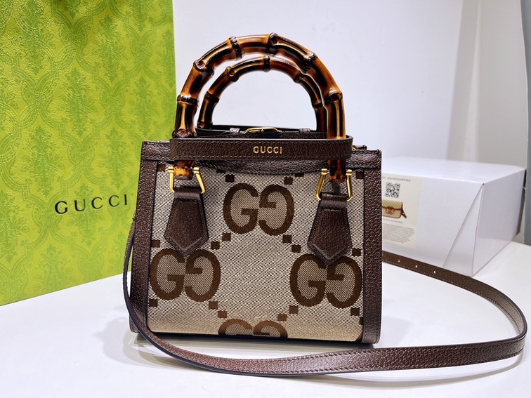 Gucci Diana Hand Bag Dark Brown Ss2022