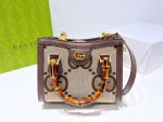 Gucci Diana Hand Bag Dark Brown Ss2022