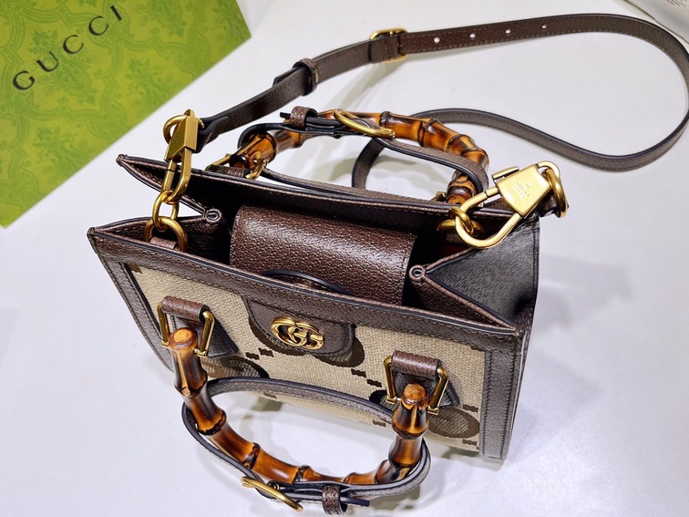 Gucci Diana Hand Bag Dark Brown Ss2022