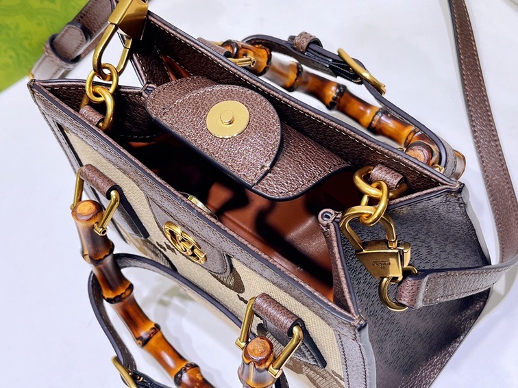 Gucci Diana Hand Bag Dark Brown Ss2022