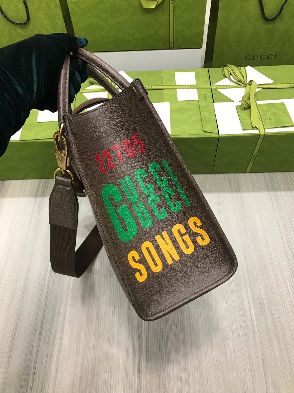 Gucci Tote Bag Gucci 100 Ss2022