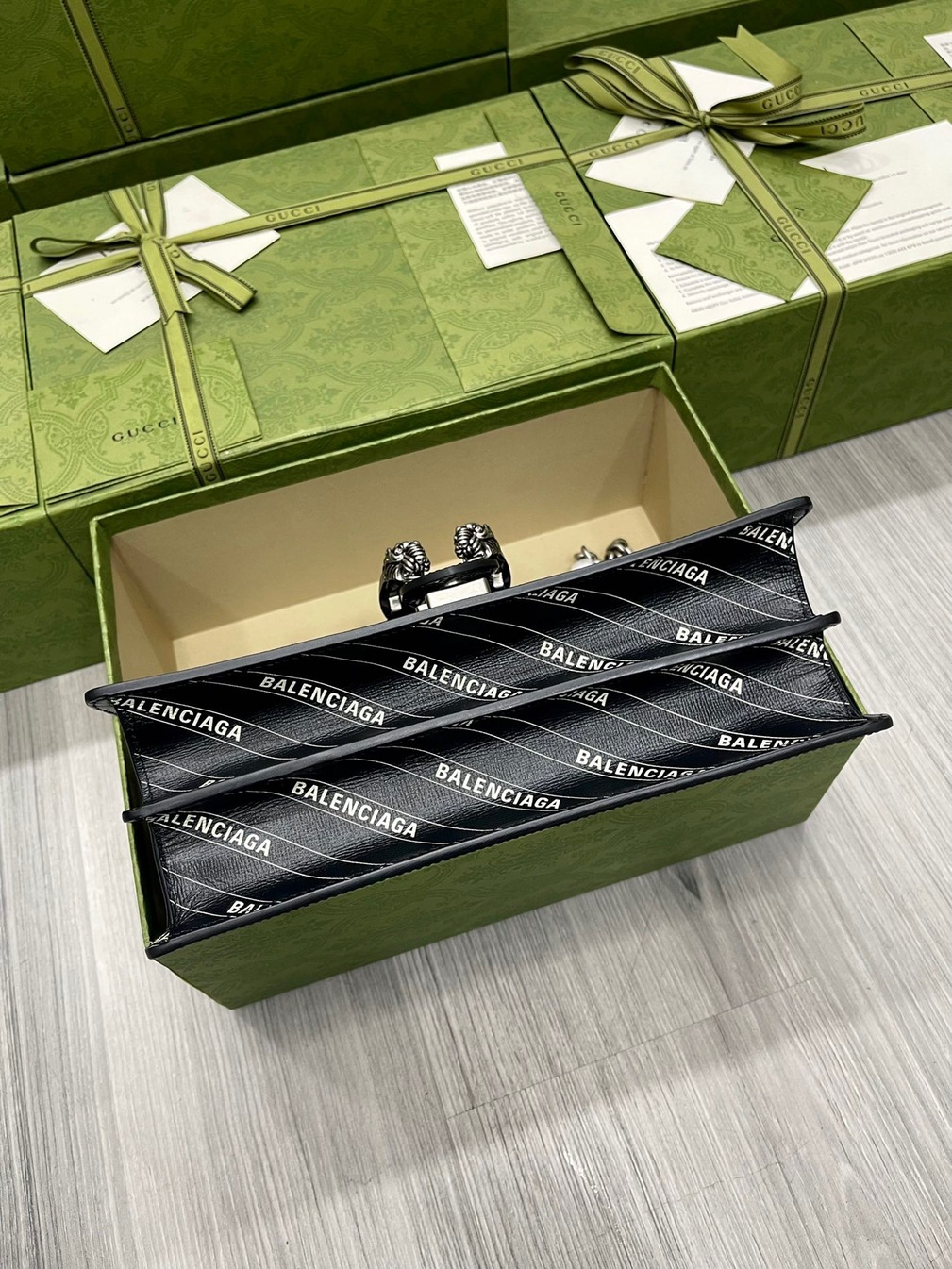 Guccix Balen Gucci Dionysus Black Ss2022