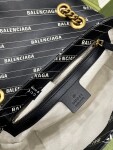 Guccix Balen Gucci Marmont Black Ss2022