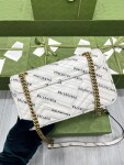 Guccix Balen Gucci Marmont White Ss2022
