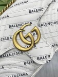 Guccix Balen Gucci Marmont White Ss2022