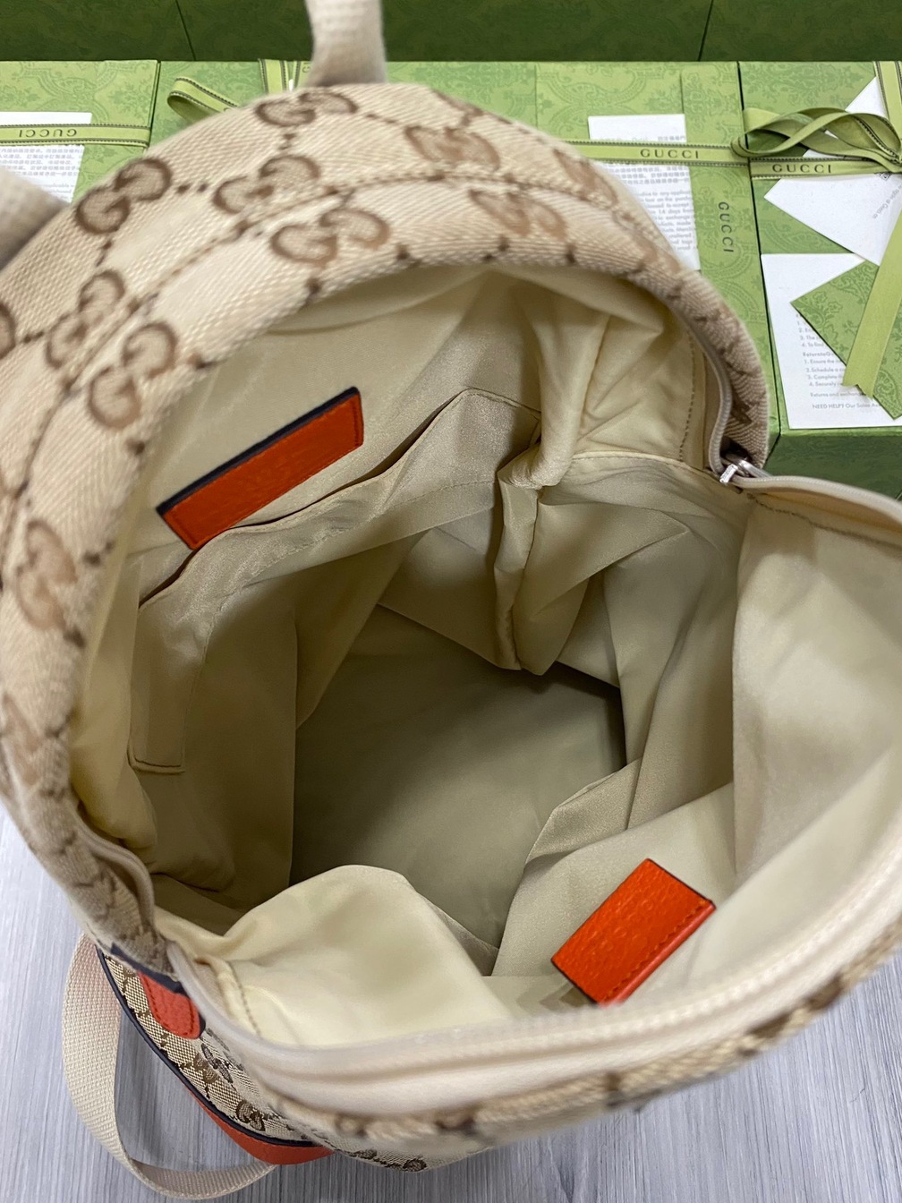 Guccix Tnf Gucci Backpack Ss2022
