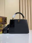 Lv Capucines Double Black 21 Ss2022