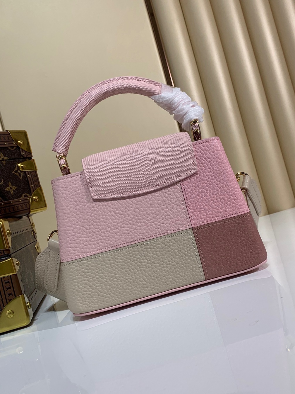 Lv Capucines Double Pink 21 Ss2022