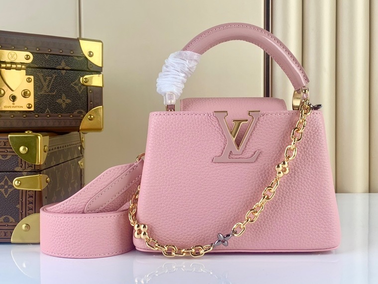 Lv Capucines Mini Pink 21 Ss2022