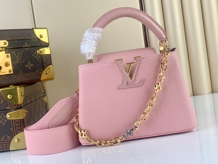 Lv Capucines Mini Pink 21 Ss2022