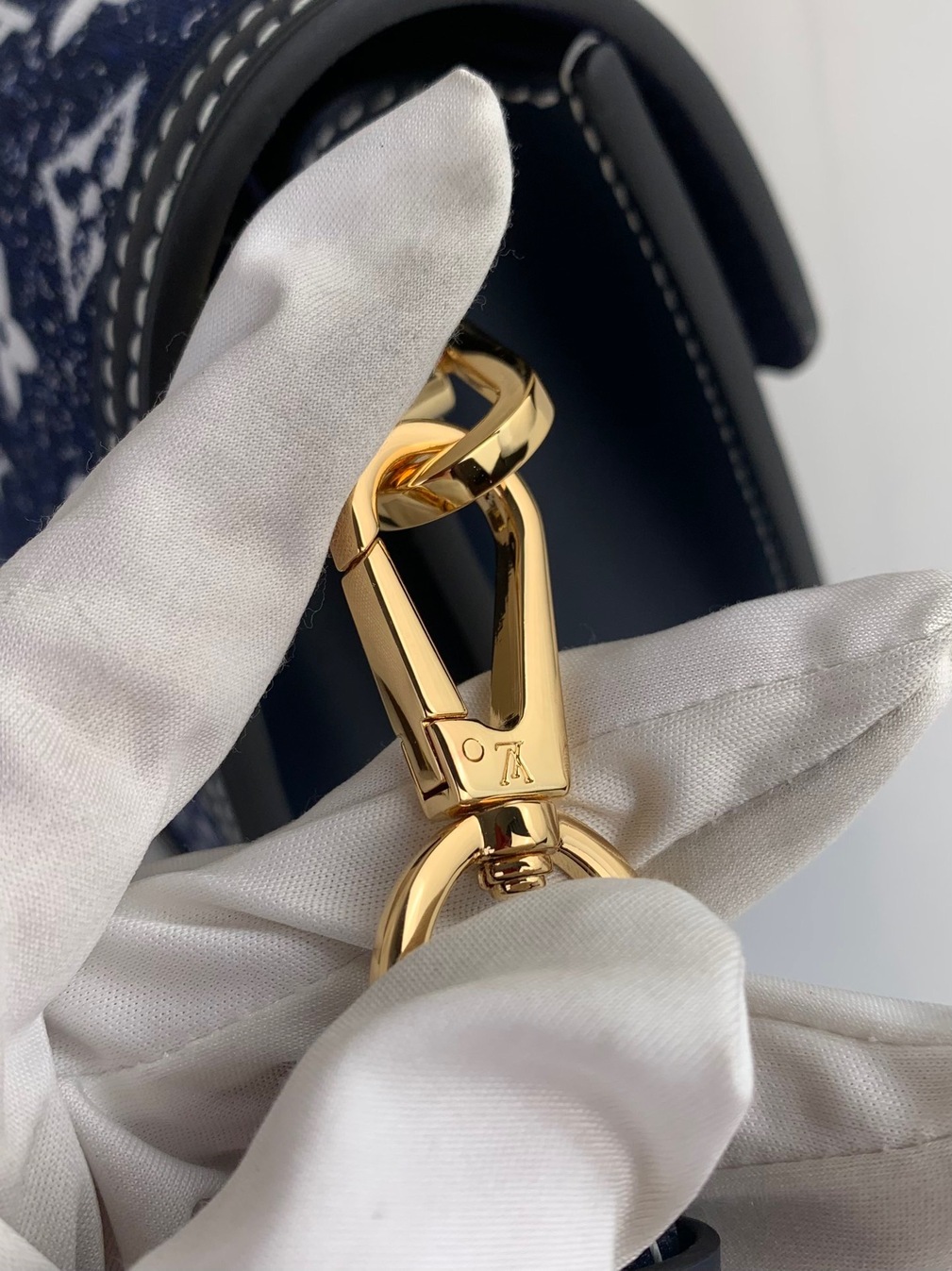 Lv Dauphine 20 Denim Mono Bag Ss2022
