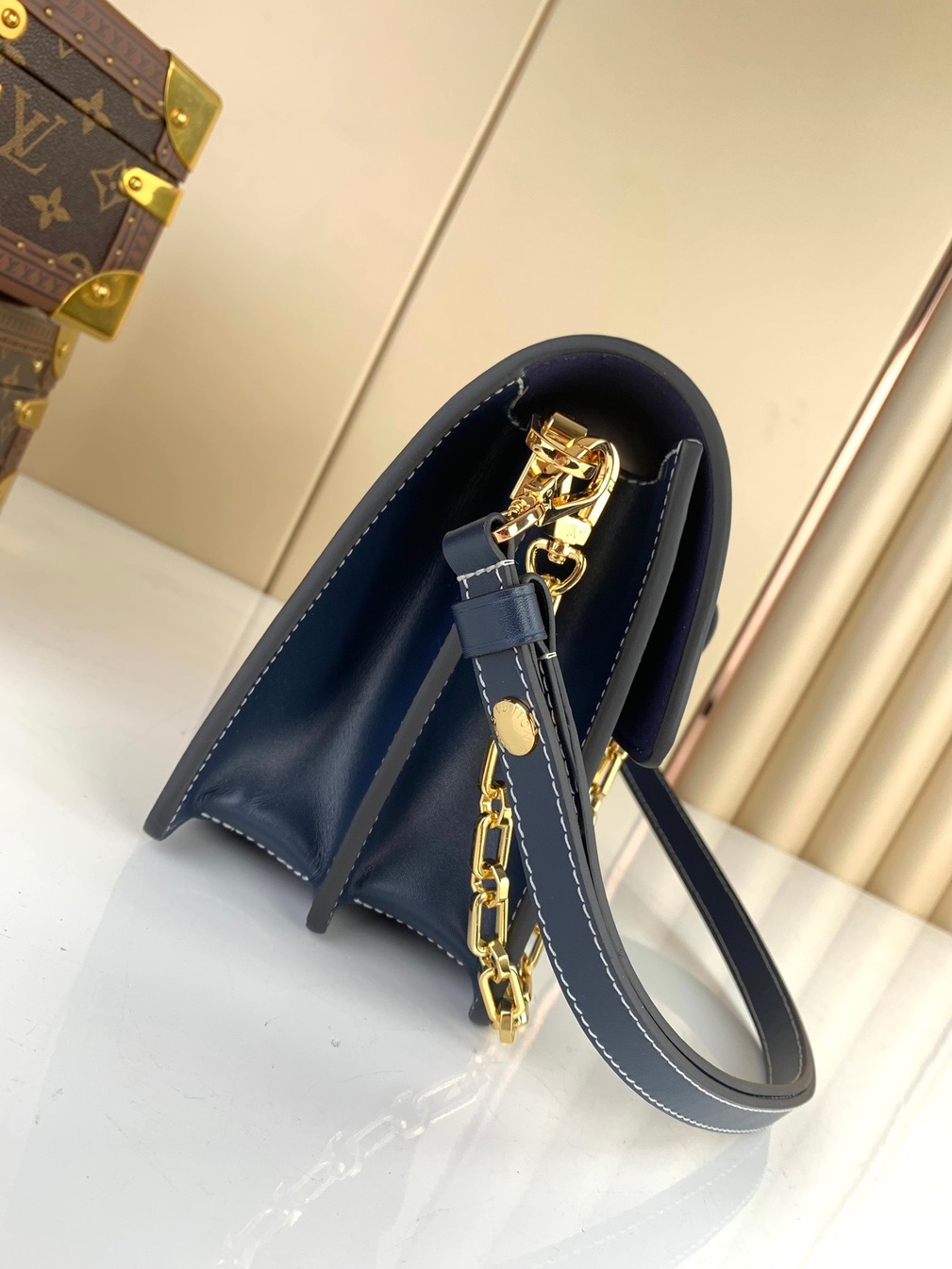 Lv Dauphine 25 Denim Mono Bag Ss2022