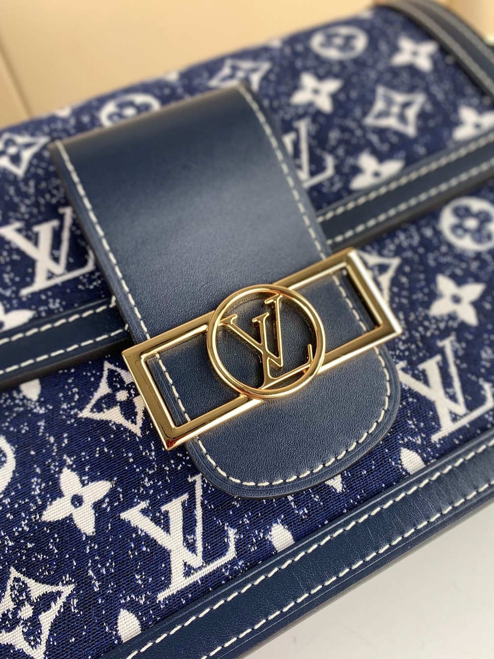 Lv Dauphine 25 Denim Mono Bag Ss2022