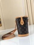 Lv Fold Me Handbag Mono Brown 145 Ss2022
