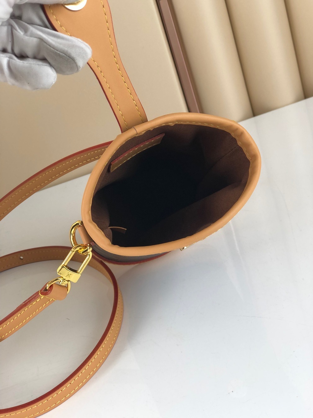 Lv Fold Me Handbag Mono Brown 145 Ss2022