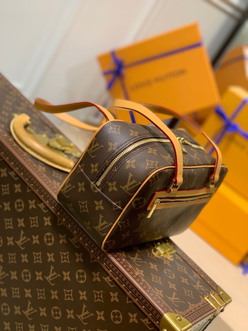 Lv Handbag Mono Brown Ss2022