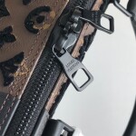 Lv Keepall Triangle Bandouliere 50 Mono Black Ss2022