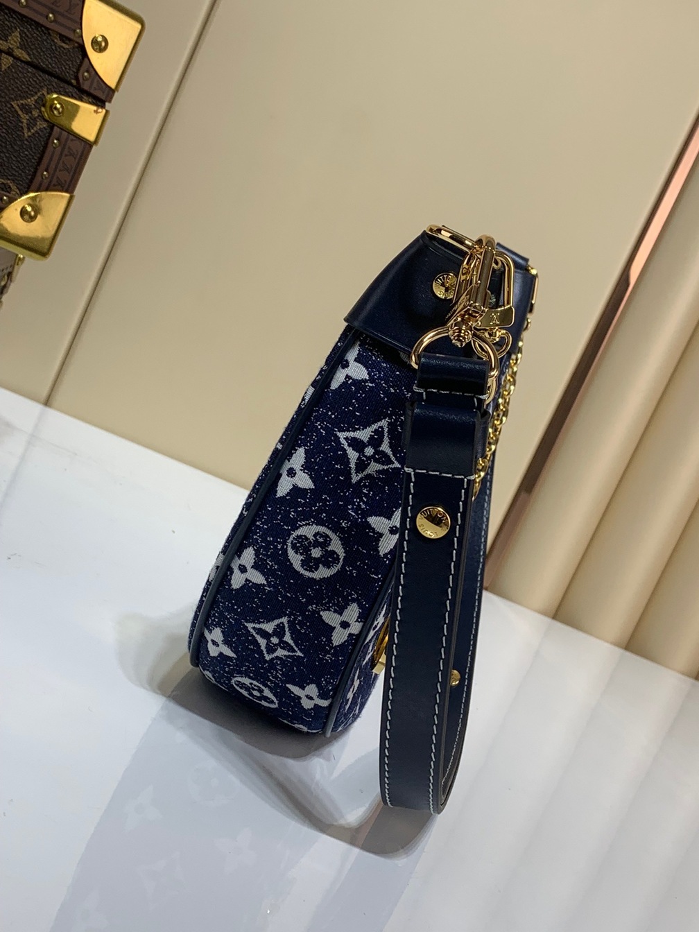 Lv Loop Denim Mono 23 Bag Ss2022