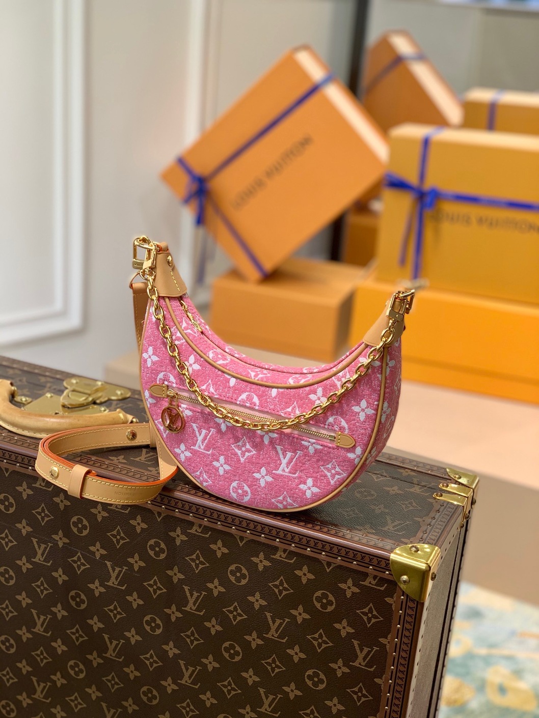 Lv Loop Pink Mono Ss2022