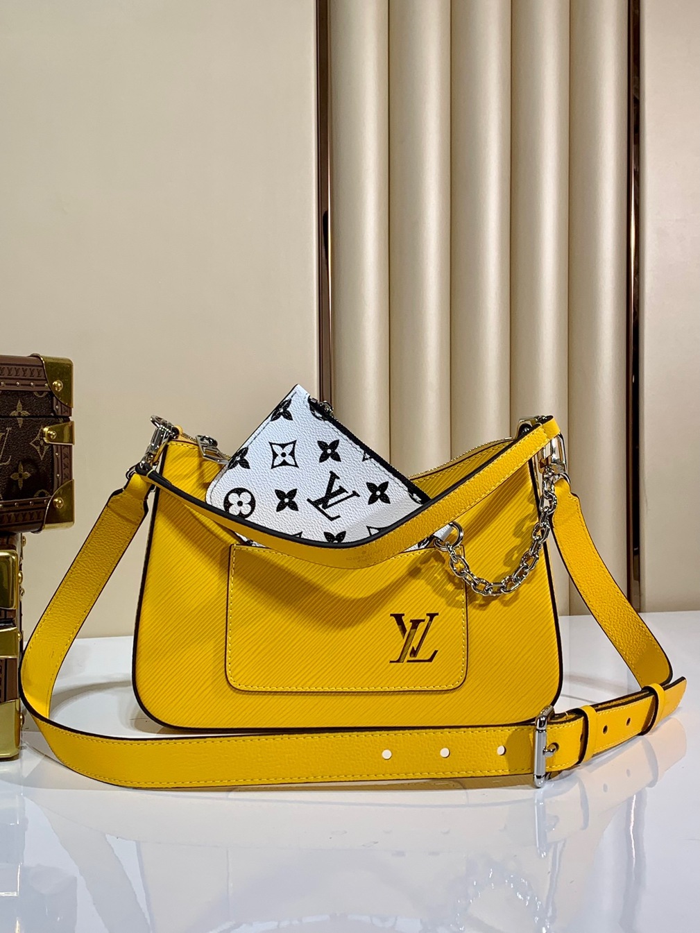 Lv Marelle Handbag Yellow Ss2022