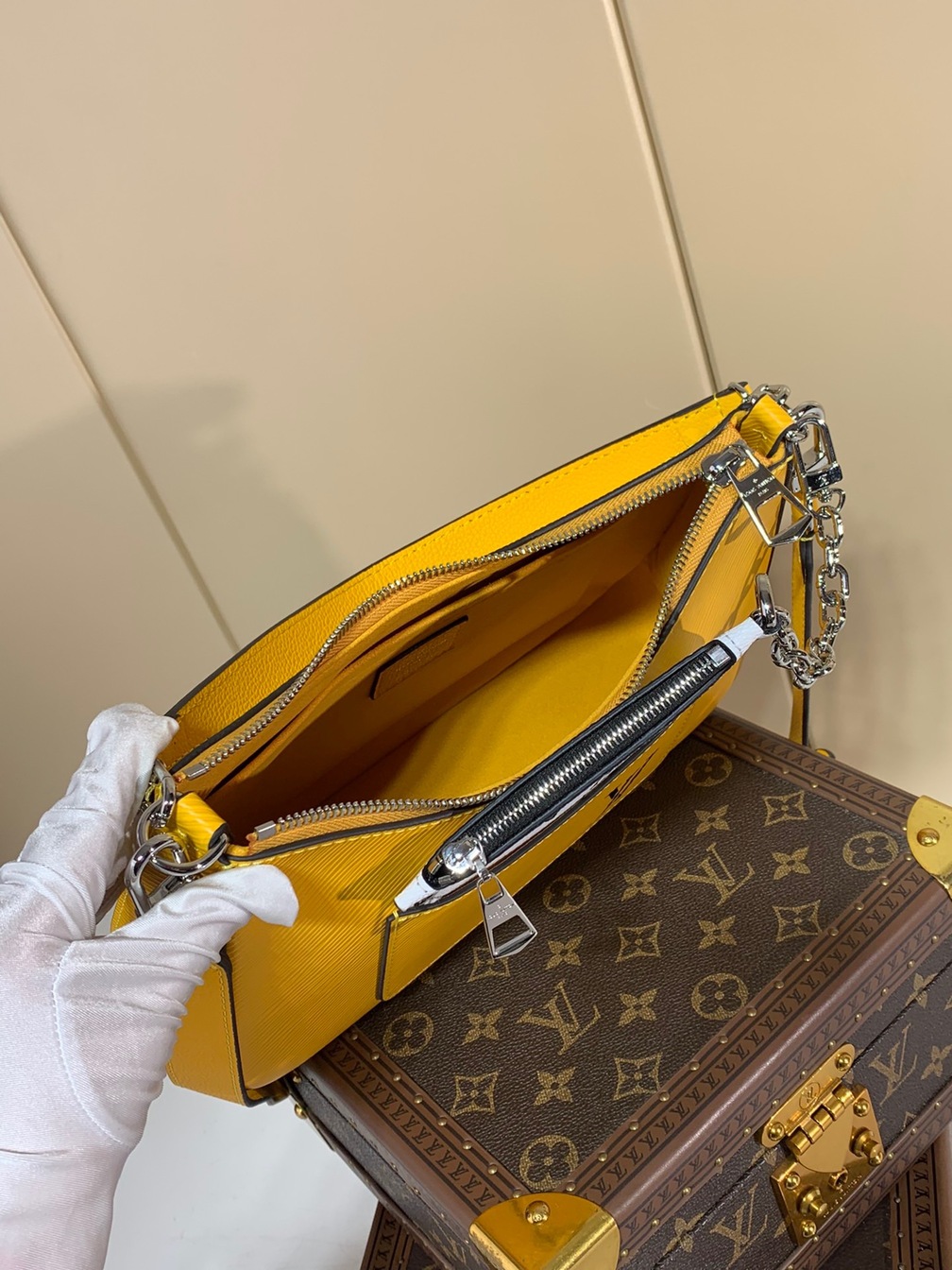 Lv Marelle Handbag Yellow Ss2022
