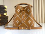 Lv Neonoe Mono Orange Brown 20 Bag