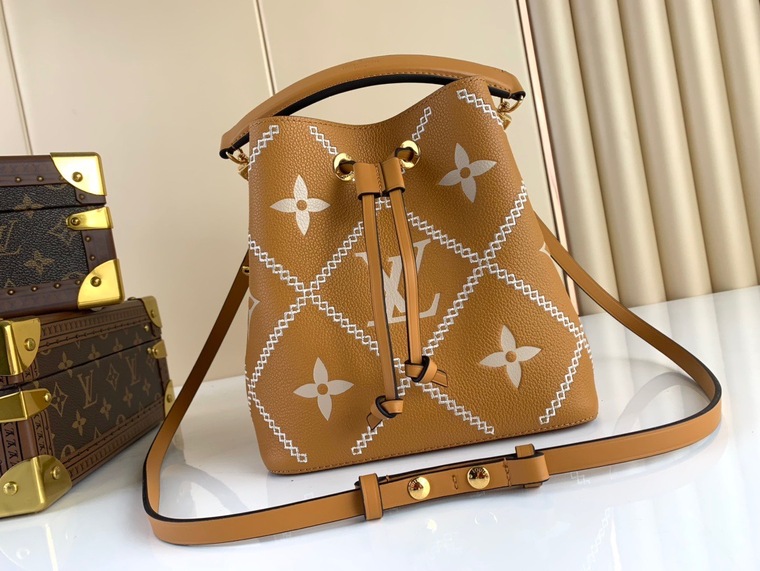 Lv Neonoe Mono Orange Brown 20 Bag