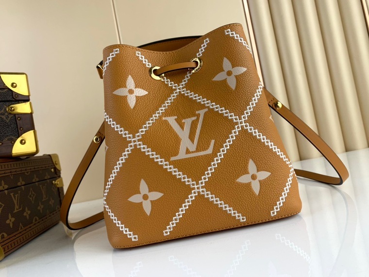 Lv Neonoe Mono Orange Brown 20 Bag