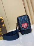 Lv Phonecase Nigo Denim Logo Ss2022