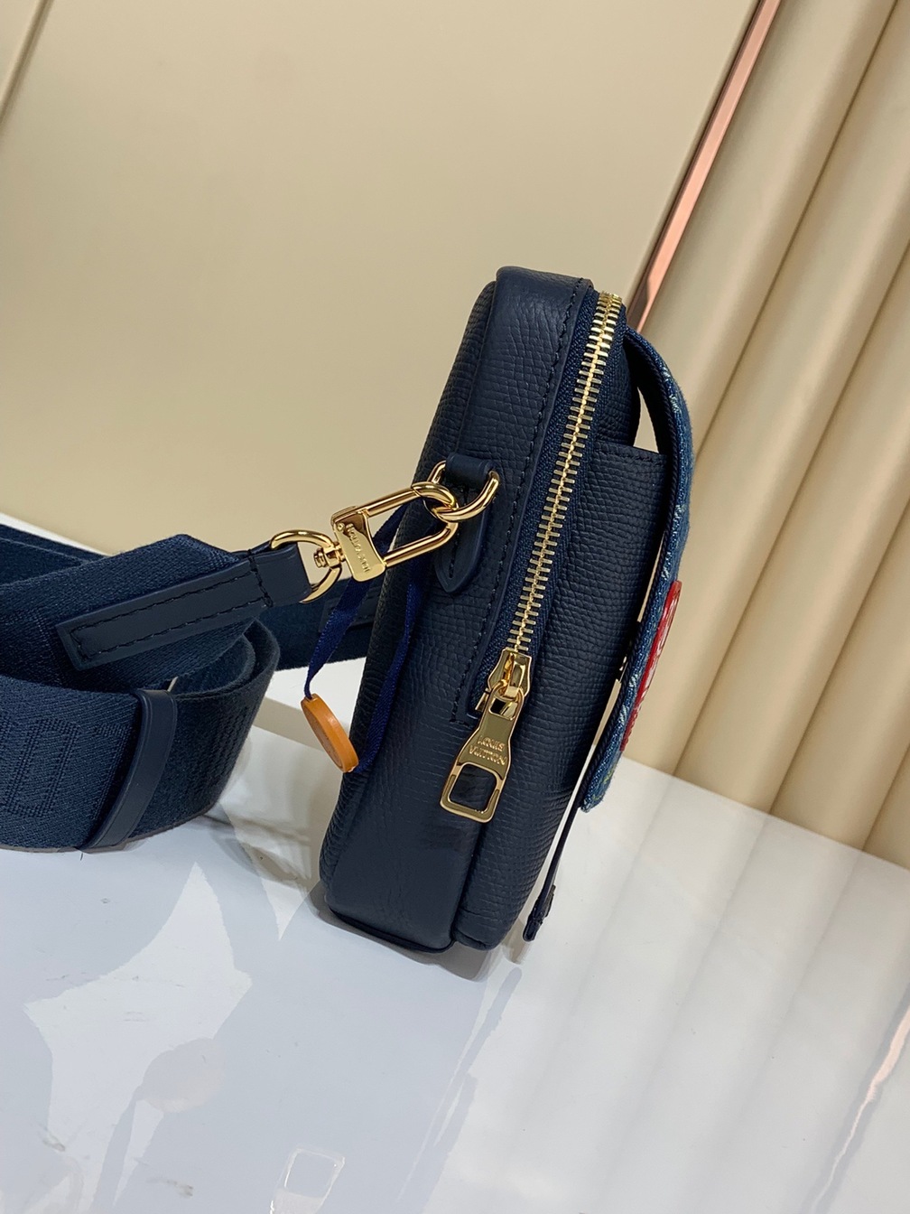 Lv Phonecase Nigo Denim Logo Ss2022