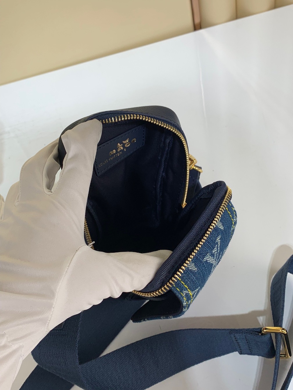 Lv Phonecase Nigo Denim Logo Ss2022