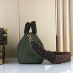 Lv Speedy Bandouliere 25 Green Canvas Ss2022