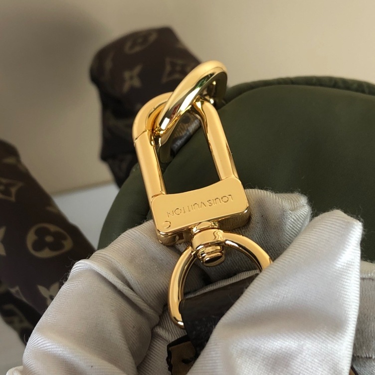 Lv Speedy Bandouliere 25 Green Canvas Ss2022