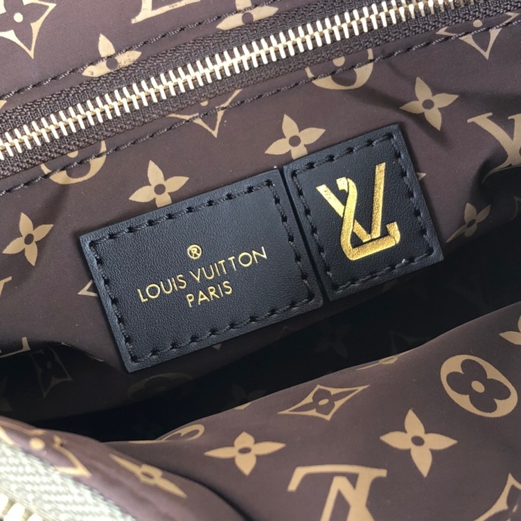 Lv Speedy Bandouliere 25 Green Canvas Ss2022