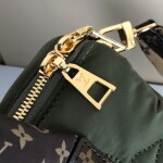Lv Speedy Bandouliere 25 Green Canvas Ss2022