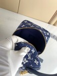 Lv Square Bag 16 Denim Mono Ss2022