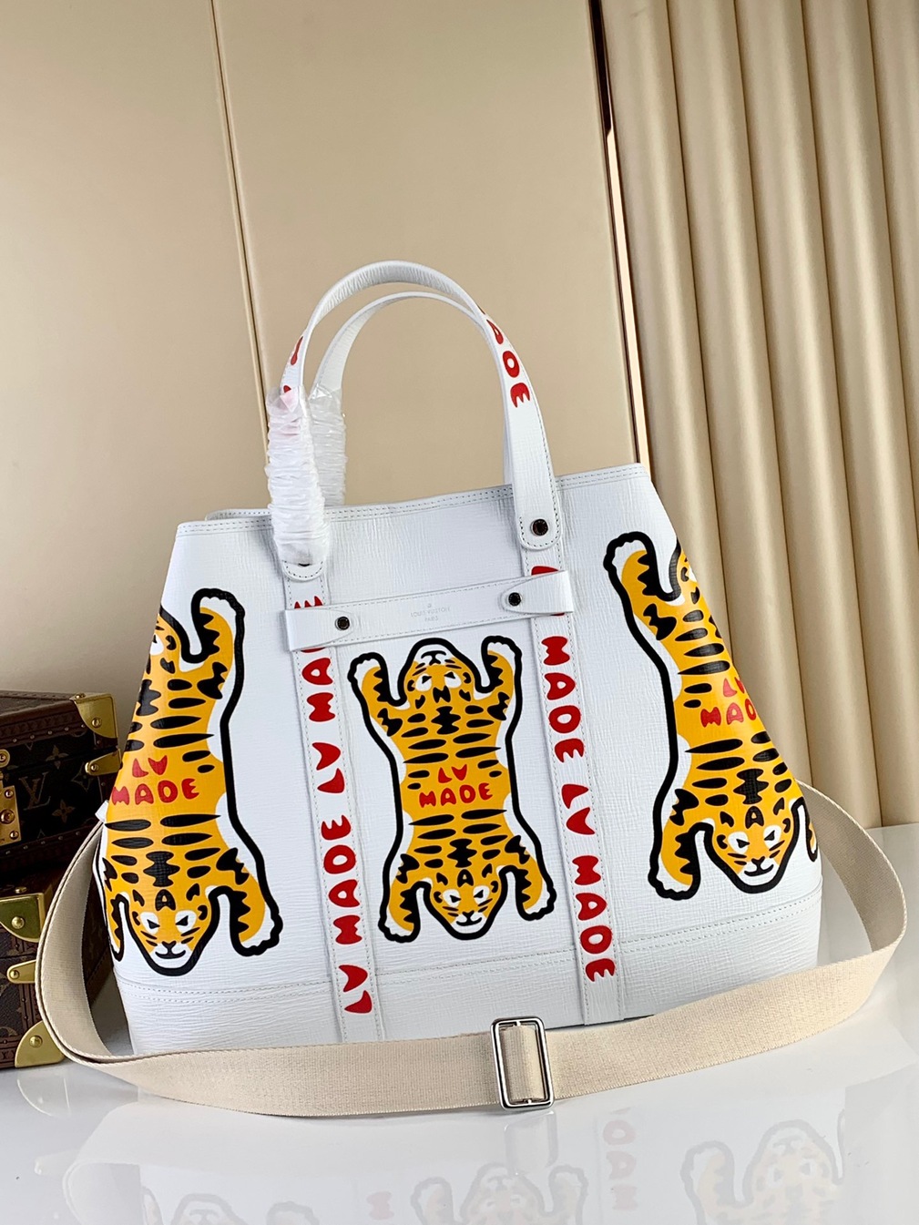 Lv Tote Journey Nigo Tiger Ss2022