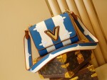 Lv Twist Handbag Blue Ss2022