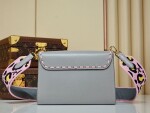 Lv Twist Handbag Gray Ss2022