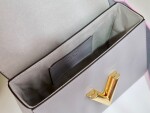 Lv Twist Handbag Gray Ss2022