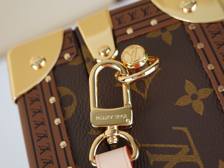 Lv Valisette Tresor Mono Brown 225 Ss2022